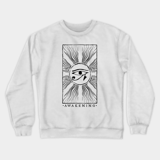 Eye of Horus Crewneck Sweatshirt by OsFrontis